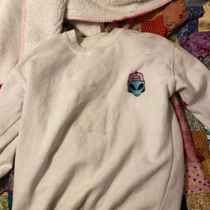 The less you know the better alien sweat shirt